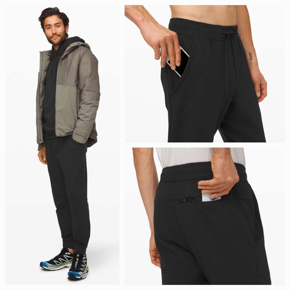 Lululemon City Sweat Jogger French Terry 27" Black SZ Medium.